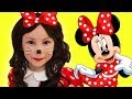 Alice dress up in Princess Dresses and going to a birthday | Funny videos by kids smile tv