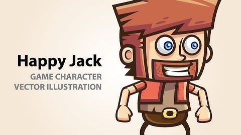Happy Jack - Game Asset Character Sprite Sheets