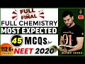 NEET 2020 - Most Expected NEET Chemistry Questions | NEET 2020  Preparation | Arvind Arora | Vedantu