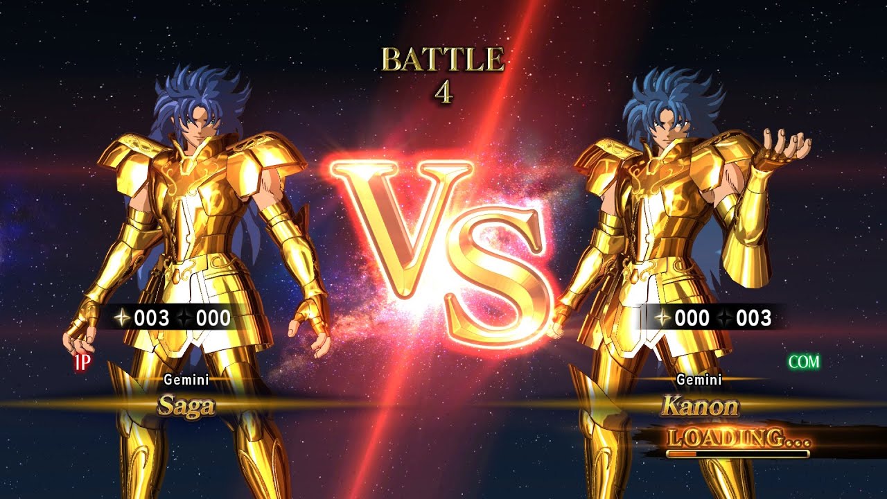 Gemini Saga Vs Gemini Kanon:Saint Seiya Soldiers Soul PC - YouTube