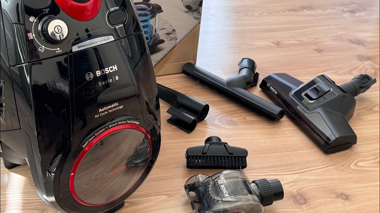 Unboxing the BGS7POW2 BOSCH serie 8 bagless ProPower 