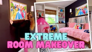 EXTREME BEDROOM MAKEOVER! bedroom swap Transformation 2024