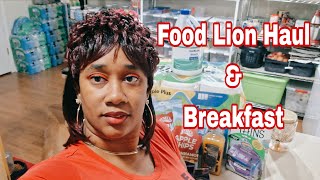Food Lion Few Grocery Haul & What's For Breakfast