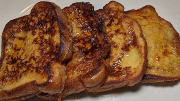 French Toast with Flavored Coffee Cream