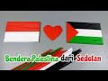 Membuat Bendera Palestina dari Sedotan | Diy Palestine Flag with Drinking Straw