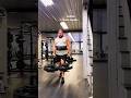 Farmers walk 50’ 225lbs &amp; 260lbs each handle #farmerswalk #weightlifting #strongman #shorts #short
