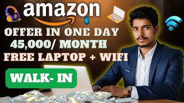 ML DATA Associate Job | Walk-in amazon Jobs | Best Amazon Jobs 2025 Latest Updates | Amazon Jobs