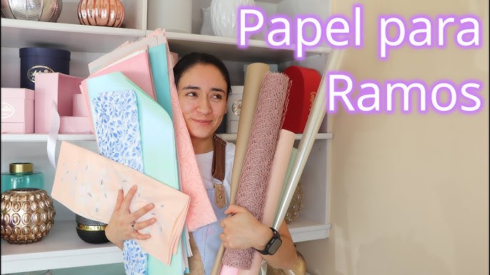 🌼Ramo con PAPEL COREANO Fácil🌼Tutorial-PASO A PASO-🔵como hacer