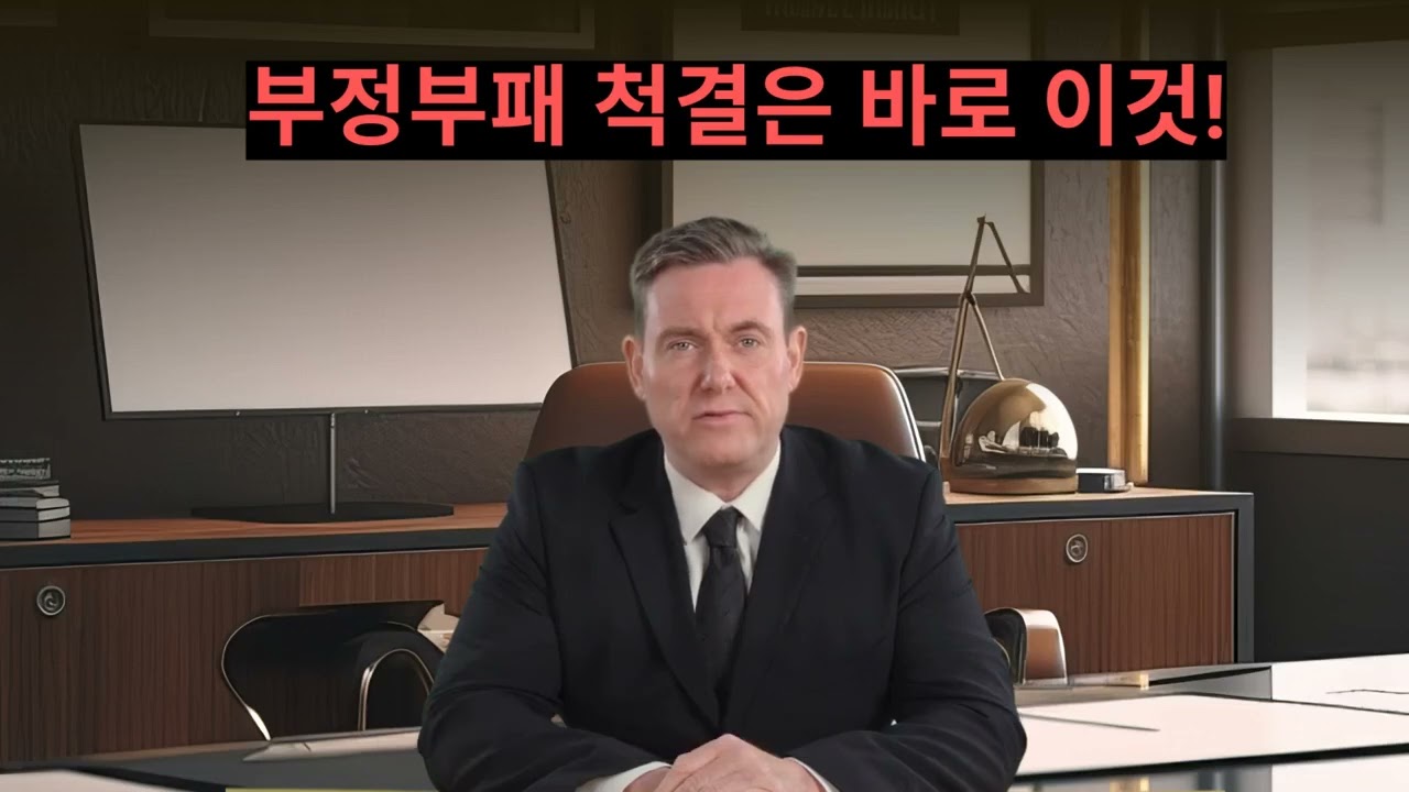공익제보자는 부패척결에  필수다! Whistleblowers are essential for combating corruption!