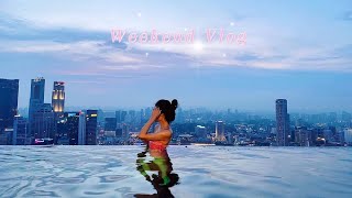 SPEND THE WEEKEND WITH ME IN SINGAPORE | MBS Staycation + Premier Room Tour! | PCR Swab Test.. 无聊的周末 screenshot 3