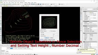 Calculate volume contour