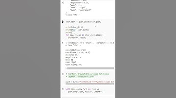 How to Work with Json in Python Part 1 #python #education #programming #pythons #shorts