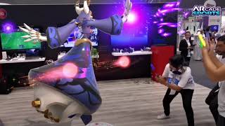 ARcade Sports: Augmented Reality + 5G multiplayer game