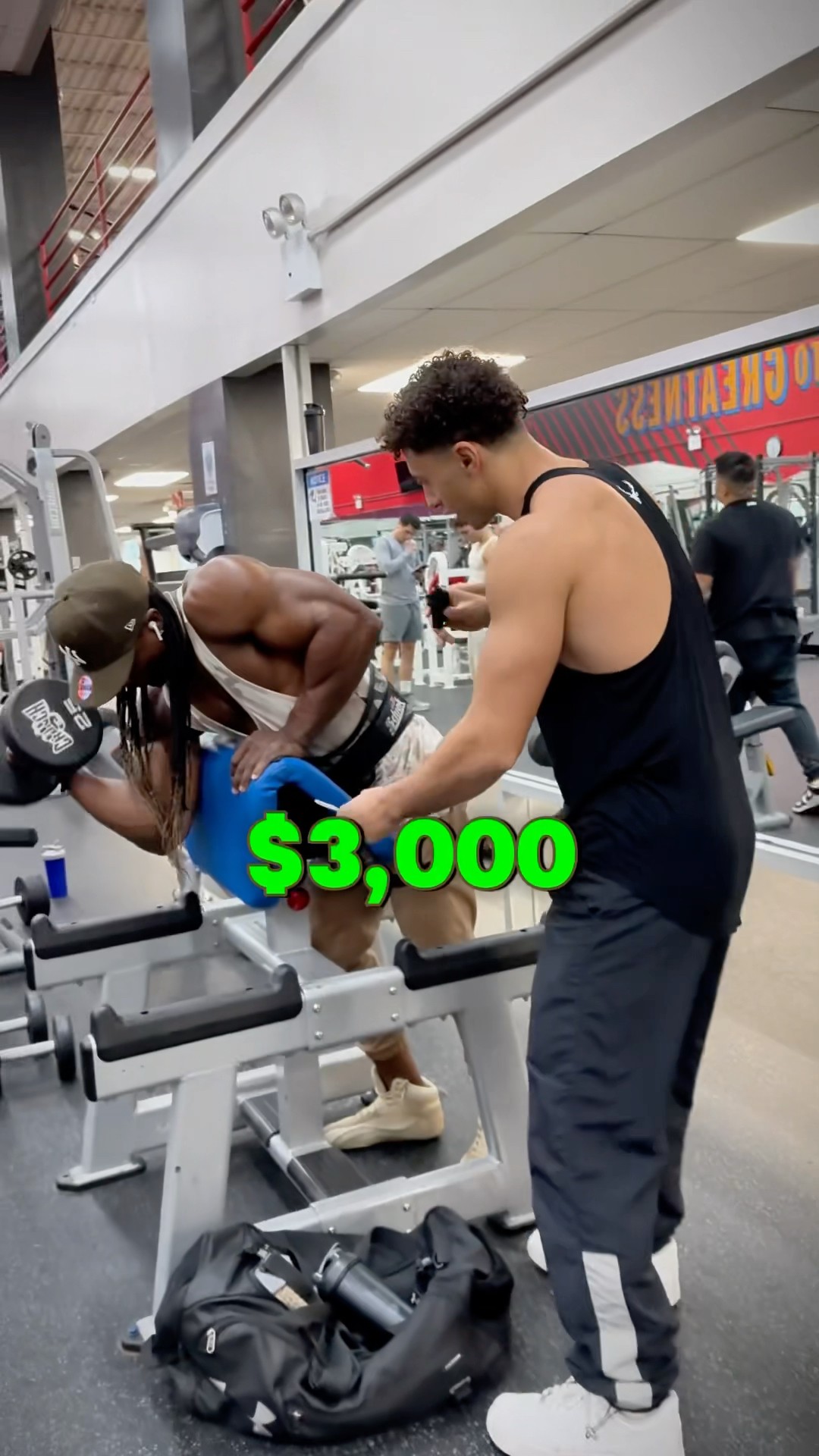$3,000 if a bodybuilder can do more pull-ups??‼️