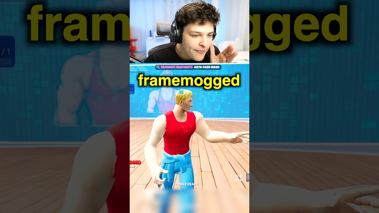 Clav Got Framemogged in Fortnite…
