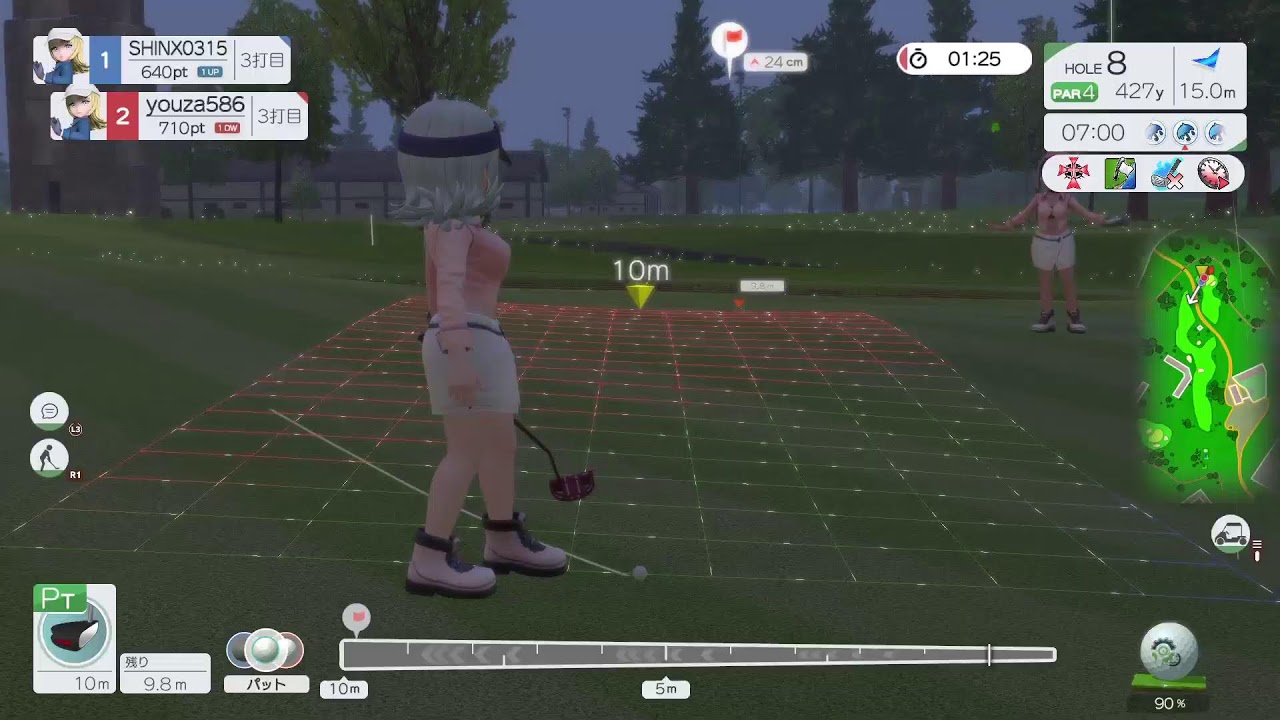 みんなのGOLFWORLD練習するよ🤩🏆