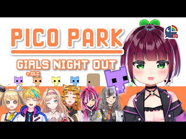 〔Pico Park〕Girls Teamwork level Fun+ DLC【NIJISANJI ID | NAGISA ARCINIA】のサムネイル