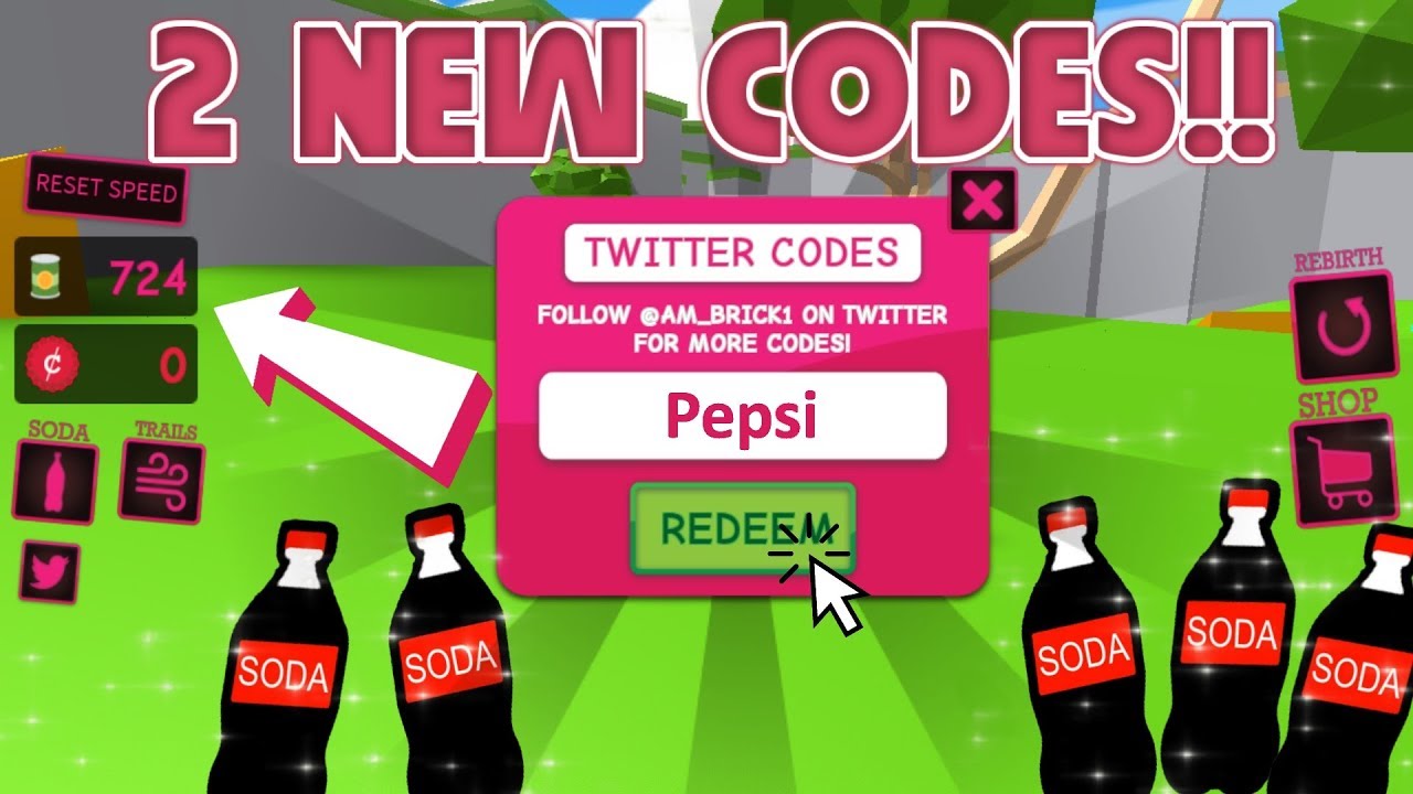 Soda Drinking Simulator 2 New Codes Roblox YouTube