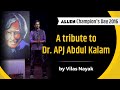 ALLEN Champion's Day 2016 - Vilas Nayak amazing painting of Dr APJ Abdul Kalam