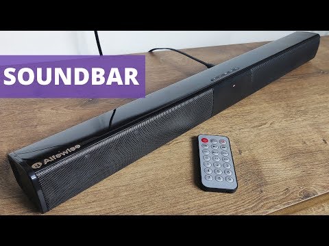 IMPORTEI UMA SOUNDBAR BOA E BARATINHA! Alfawise BT- 200 - Unboxing e Impressões