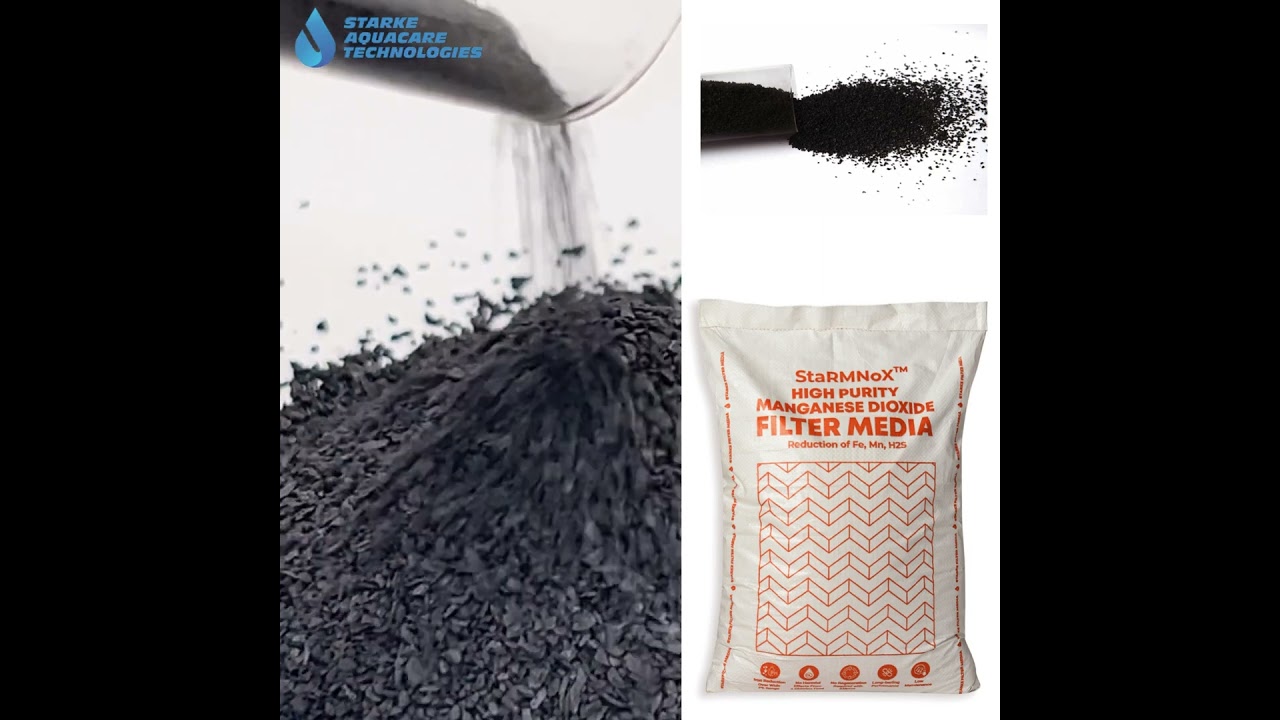 Iron Removal Media - Unlock Cleaner, Fresher Water with StaRMNoX™