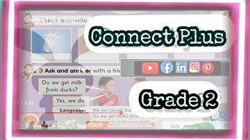Zoom 🌐 Connect Plus - 2 Second Term - Unit 7 - Reading and Grammar 🐑 / 2 كونكت بلس الصف الثاني الترم