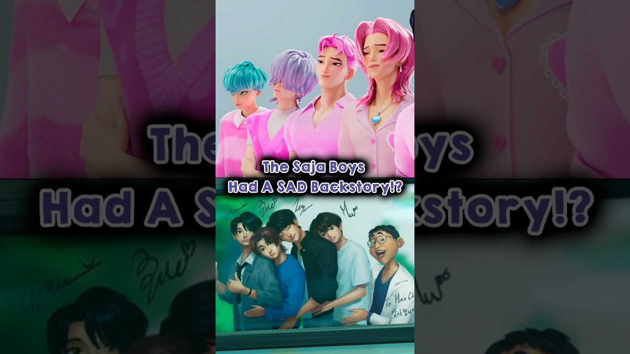 Saja Boys SAD Backstory!?😭#kpopdemonhunters #netflix #shorts