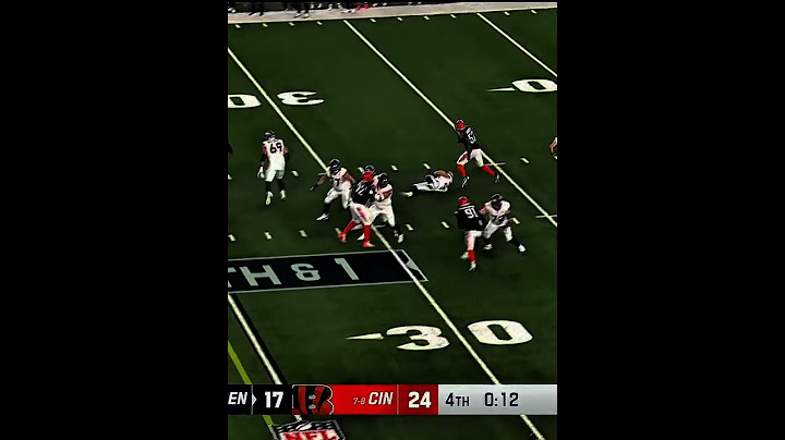 Bengals beat the broncos in a crazy OT Finish