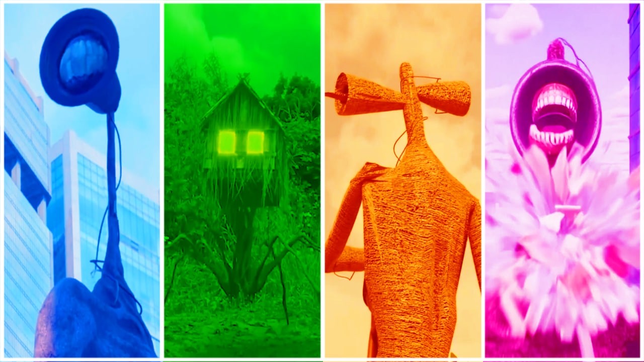 Siren Head Hause Head Megamix MegaBattle