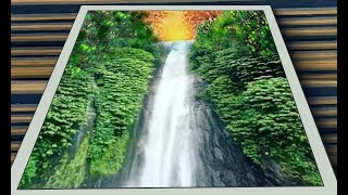Download lagu Cara melukis air terjun bagi yang baru belajar Cara melukis air terjun bagi yang baru belajar