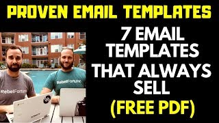 7 Proven Email Templates That Always Sell (PDF Download)