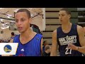 Before They Were Splash Brothers... Steph &amp; Klay&#39;s NBA Draft Combine!