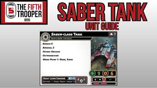 Star Wars: Legion | TFT Mini - Saber Tank (Unit Guide)