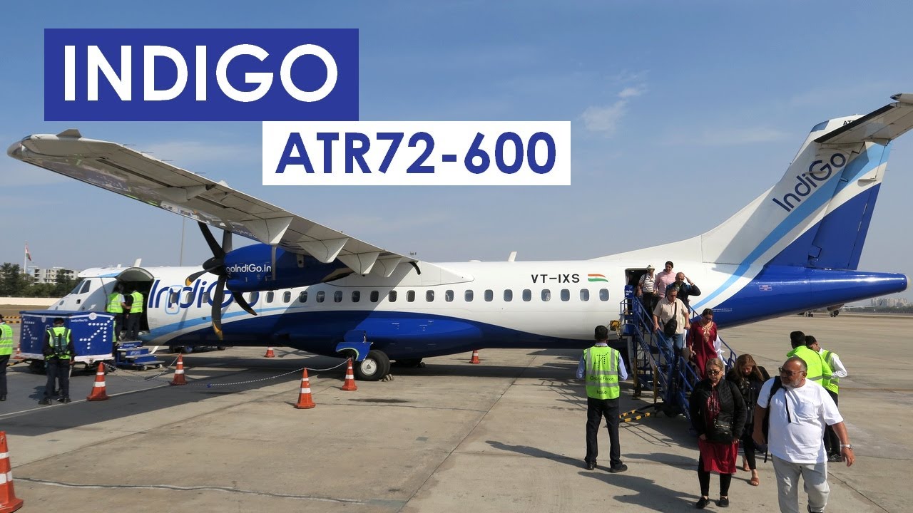 [Flight Report] INDIGO | Agra Jaipur | ATR 72-600 | Economy - YouTube