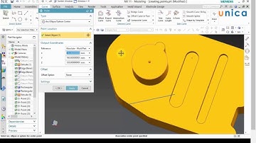 Bài 2:  Point Tạo một điểm nhấn trong NX