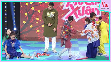 Cười xỉu Lan Ngọc chọn nhầm đồng đội, bị quánh "bầm dập, te tua" | 7 Nụ Cười Xuân