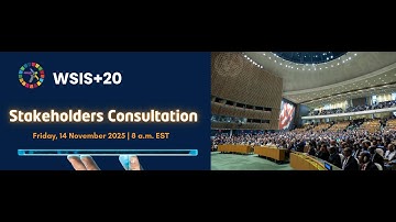 WSIS+20 Stakeholder Consultation, 14 November 2025