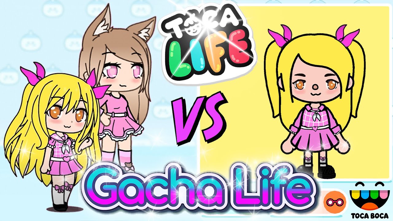 Toca boca vs Gacha life