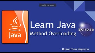 Learn Java - Method Overloading - 015