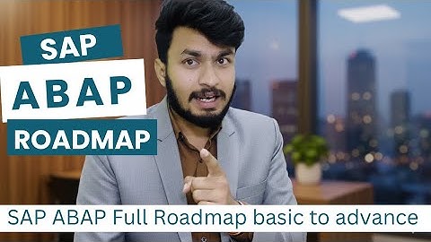 SAP ABAP Roadmap 🔥 | From Basics to Master Level | For Freshers & Experienced | SAP with KSR
