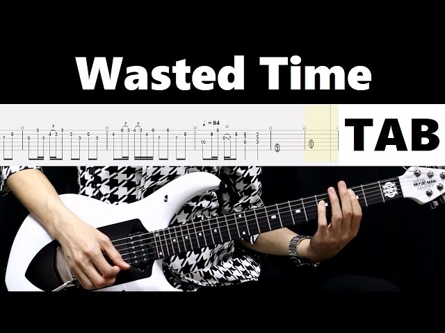 Skid Row - Wasted Time (guitar cover with tab) class=