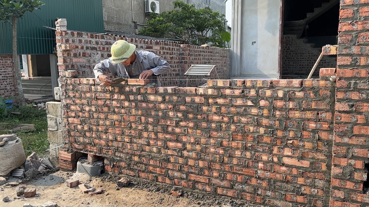 How To Finish A Perfect Wall With Sand & Cement Mix - YouTube