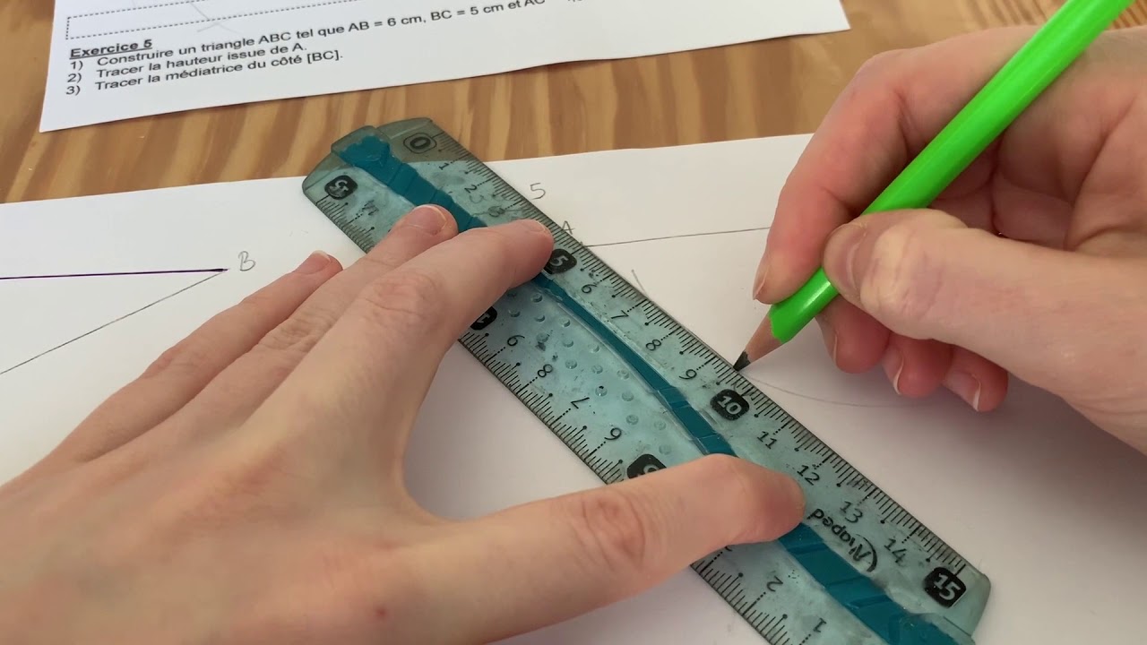 Correction exercices du chapitre 7 - Les droites remarquables d'un triangle