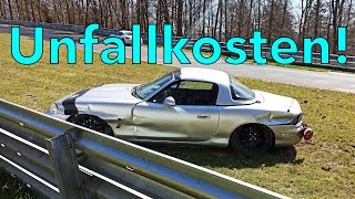 Unfall auf der Nordschleife 🤦‍♂️ - Alle Kosten beim Crash auf dem Nürburgring