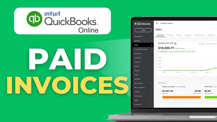 How to Mark an Invoice as Paid in QuickBooks Online