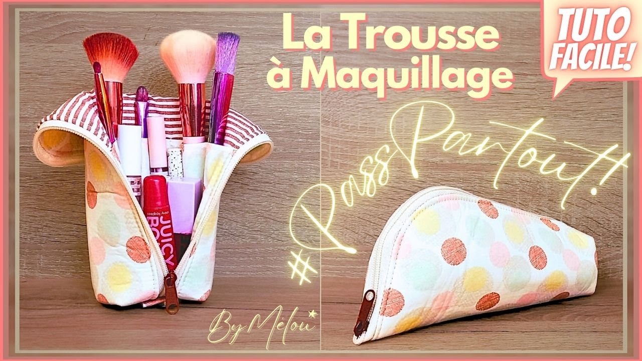 🎀Простой урок #DIY🎀сшейте пошагово косметичку #Passe-partout! 🥰