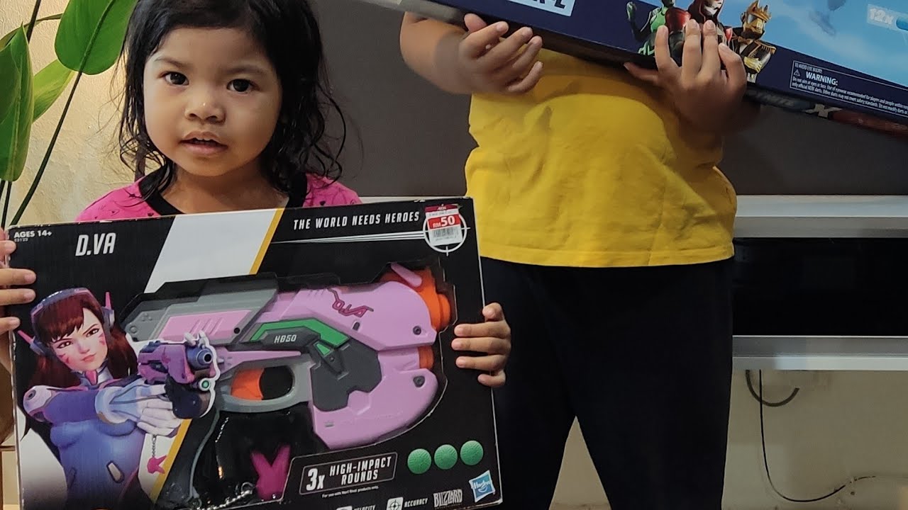 Nerf Rival Overwatch D.Va