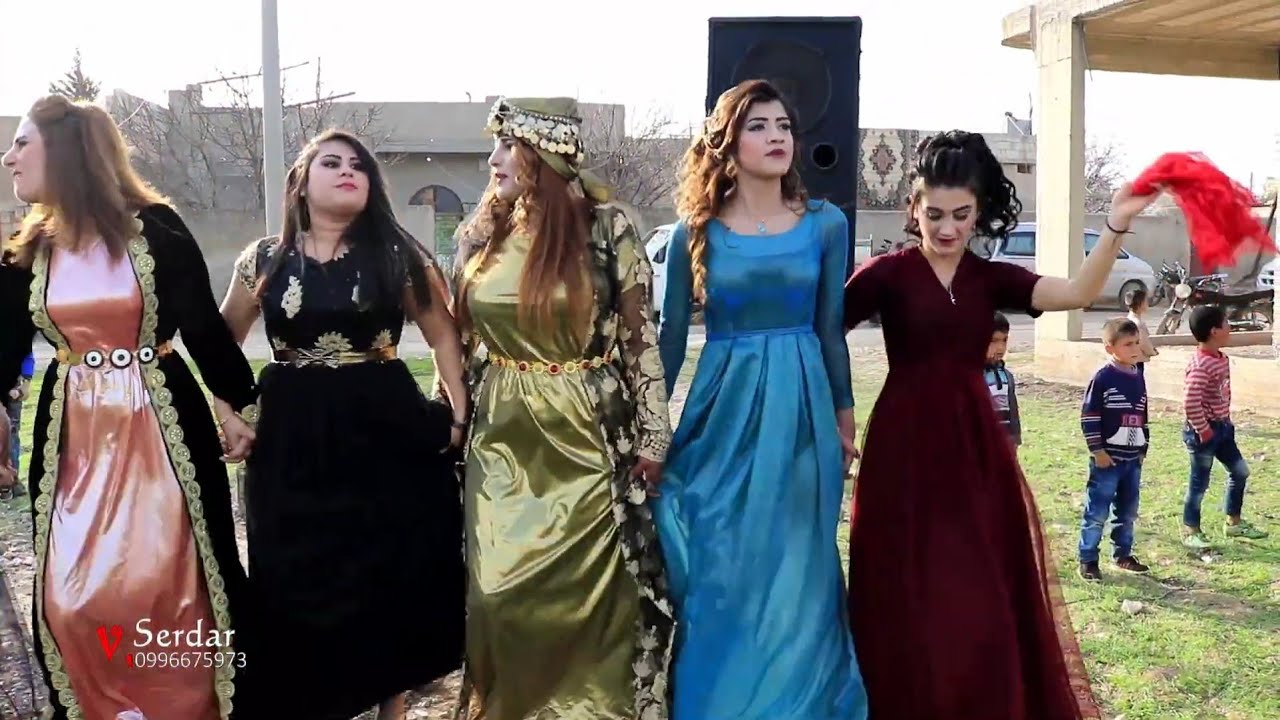 اعراس سوريا كوباني | خالد و شيرين | الفنان مصطفى حمزه Dwate - Khald & Sherin Part 1