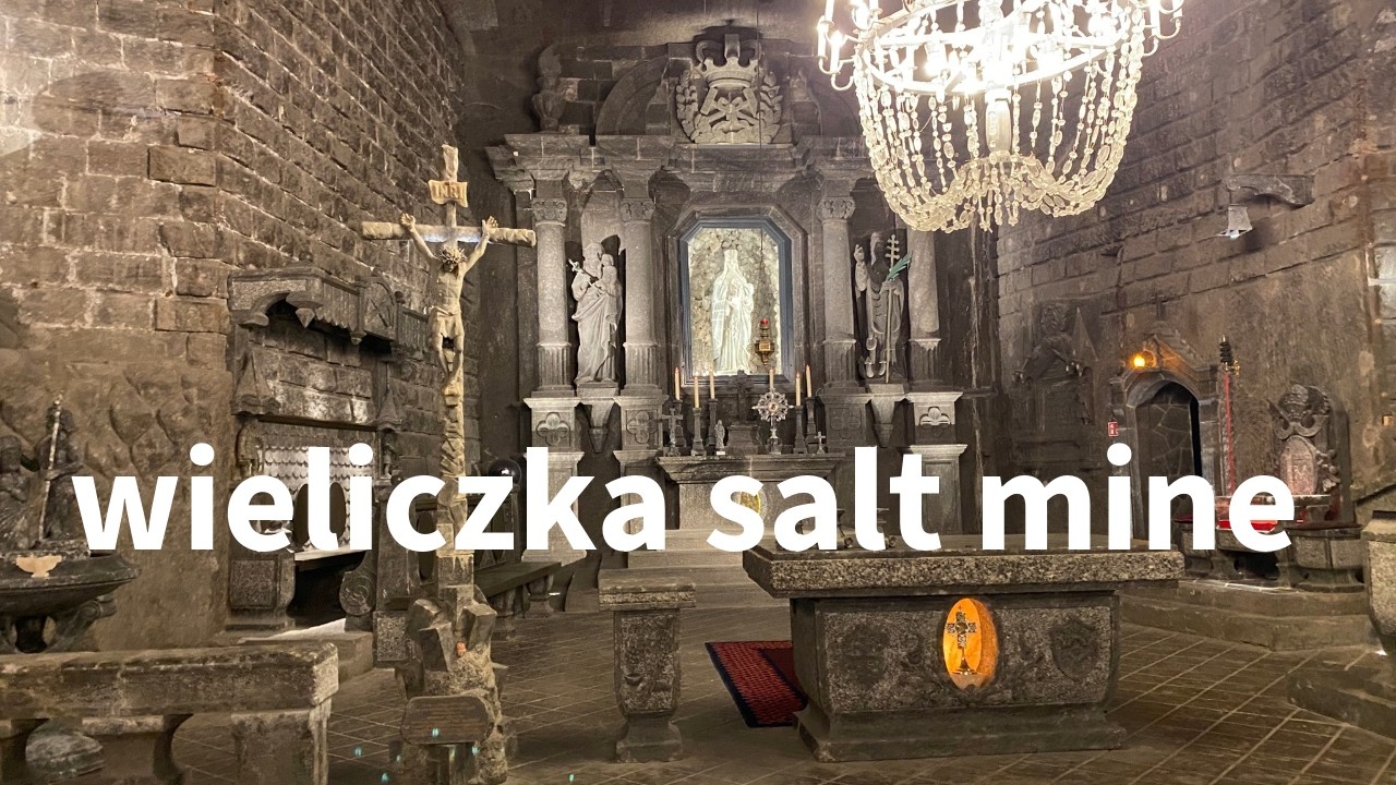 Visiting krakow Poland + wieliczka salt mine PL