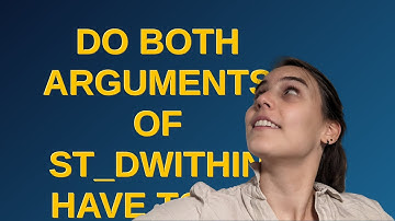 Gis: Do both arguments of ST_DWITHIN have to be spatially indexed geographical columns to efficie...